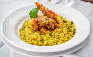 Czy można zrobić risotto z czerwonym winem?